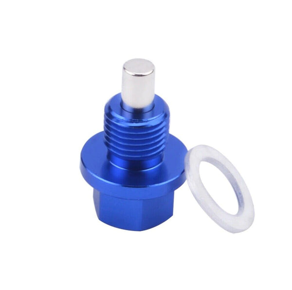 Magnetic Oil Sump Plug M12 x 1.25 BLUE (M12x1.25 Bolt)
