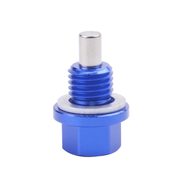 Magnetic Oil Sump Plug M12 x 1.5 BLUE (M12x1.5 Bolt)