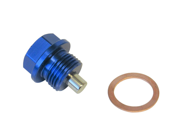 Magnetic Oil Sump Plug M18 x 1.5 BLUE (M18x1.5 Bolt)