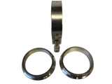 63mm 2.5" Inch V-Band Clamp Kit including Flanges - Stainless Steel