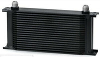 Oil Cooler 19 Row BLACK Alloy -10 AN JIC