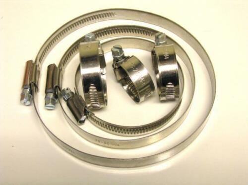 Hose Clamps - Stainless Steel (W4)