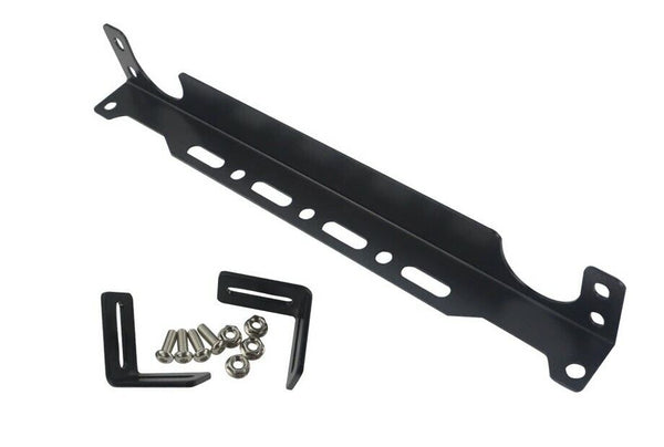 Oil Cooler Mounting Kit - BLACK (Alloy Aluminium Fitting Bracket)